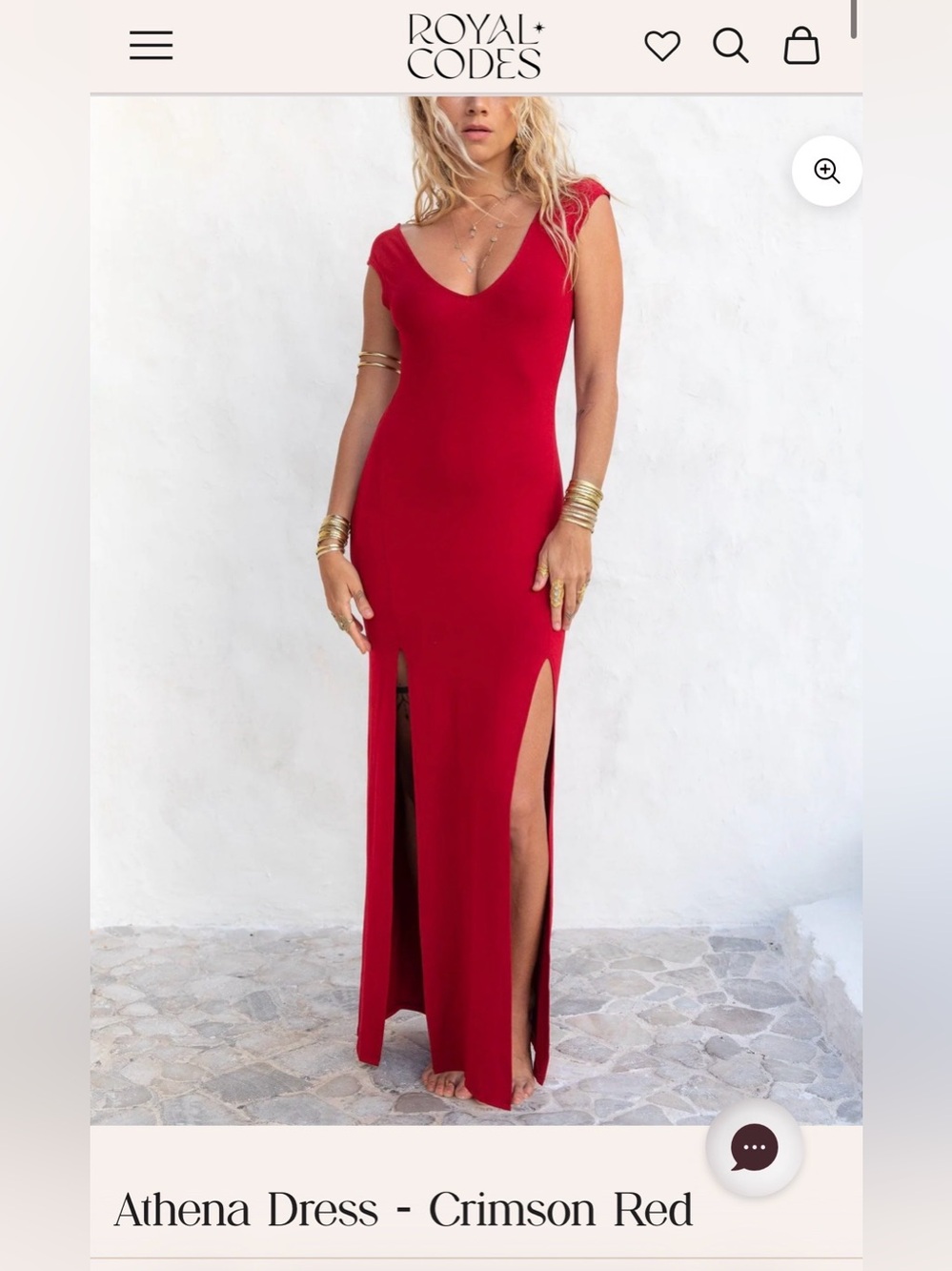 Royal Codes Athena Dress Crimson Red XS, IMPECCABLE CONDITION